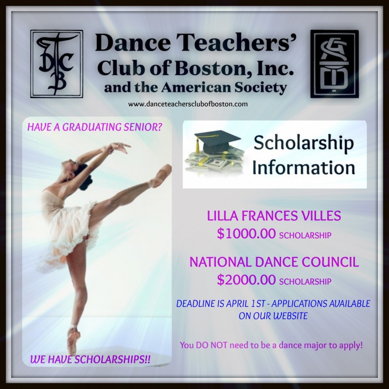 Dance Education Scholarships Dance teacher scholarships Dance